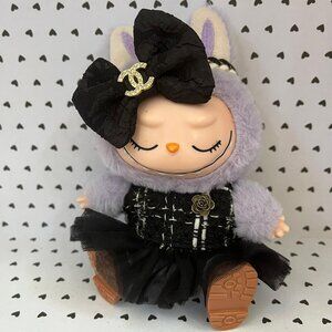 Handmade Cute Custom Dress for Labubu Doll – Fashion Outfit Clothes